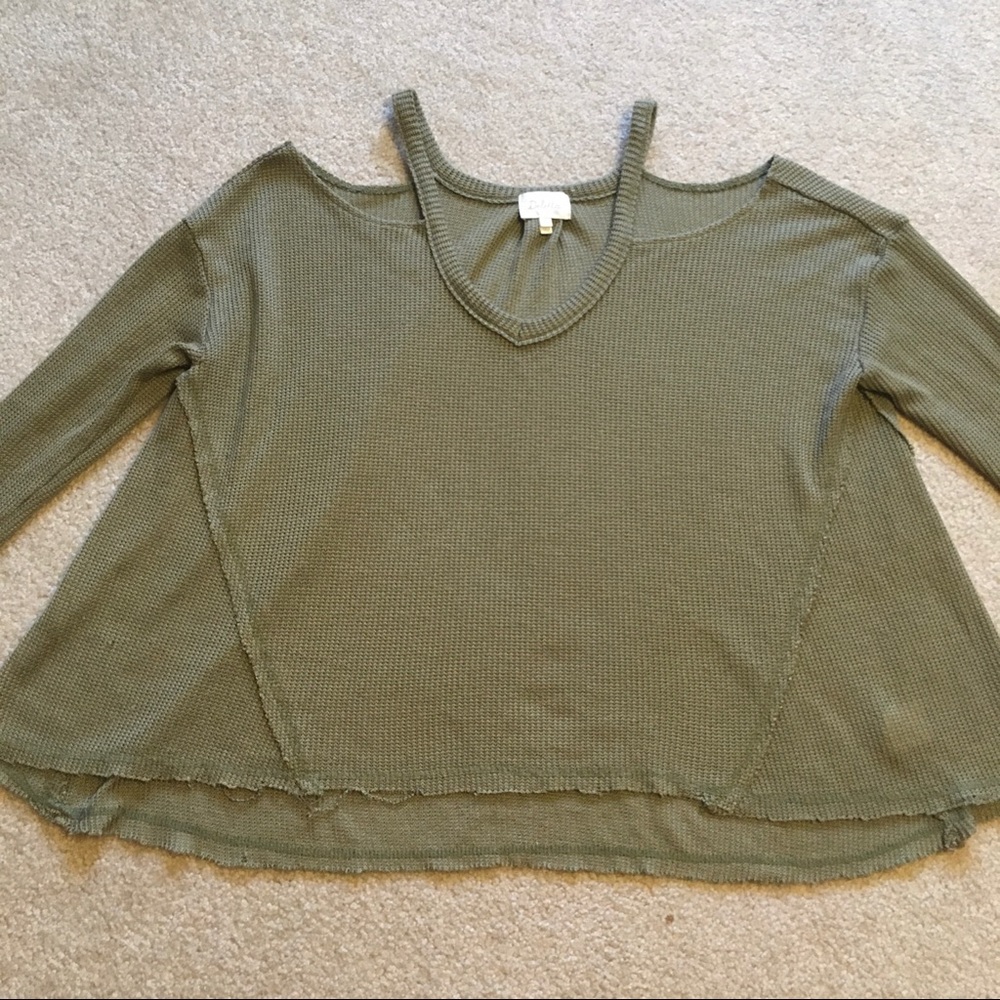 Open Shoulder Sweater - Picture 3 of 10